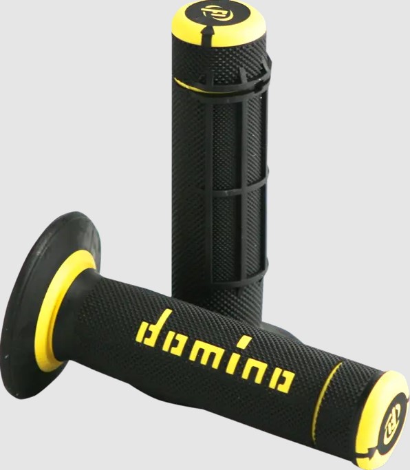 Ръкохватки DOMINO GRIPS DUALLY 1/2 WAF Black/Yellow